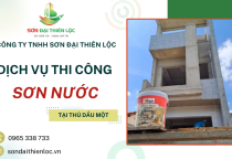 Đơn vị thi công sơn nước Thủ Dầu Một - Bình Dương chuyên nghiệp