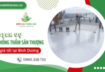 Sơn Đại Thiên Lộc cung cấp dịch vụ chống thấm sân thượng giá tốt tại Bình Dương