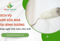 Dịch vụ sơn sửa nhà tại Bình Dương – Giải pháp hoàn hảo giúp ngôi nhà luôn như mới