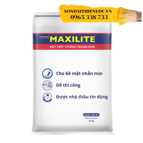 BỘT TRÉT TƯỜNG NỘI & NGOẠI THẤT MAXILITE TỪ DULUX A502