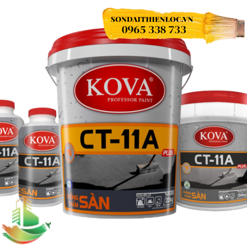 Sơn Chống Thấm Sàn KOVA CT-11A 22kg- Chất Chống Thấm Chính Hãng Giá Tốt