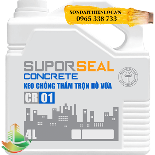 SUPORSEAL CONCRETE CR01 - KEO CHỐNG THẤM TRỘN HỒ VỮA