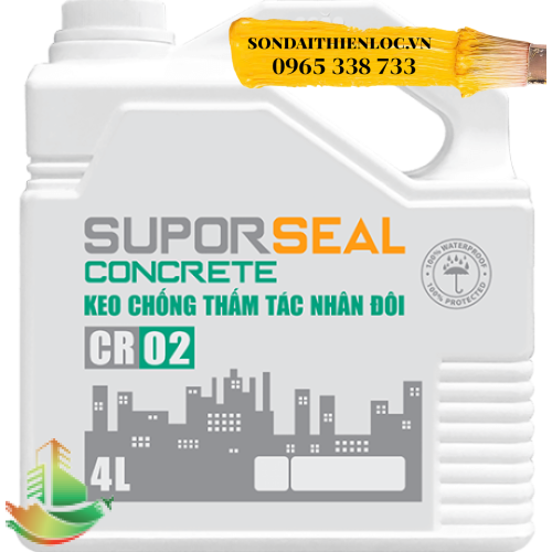 SUPORSEAL CONCRETE CR02 - KEO CHỐNG THẤM TÁC NHÂN ĐÔI