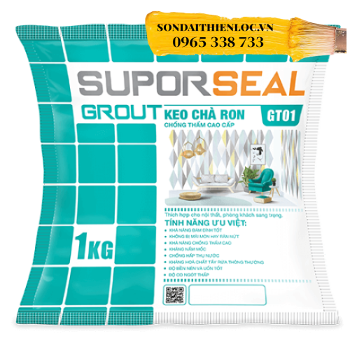 SUPORSEAL GROUT GT01 - KEO CHÀ RON CHÔNG THẤM CAO CẤP