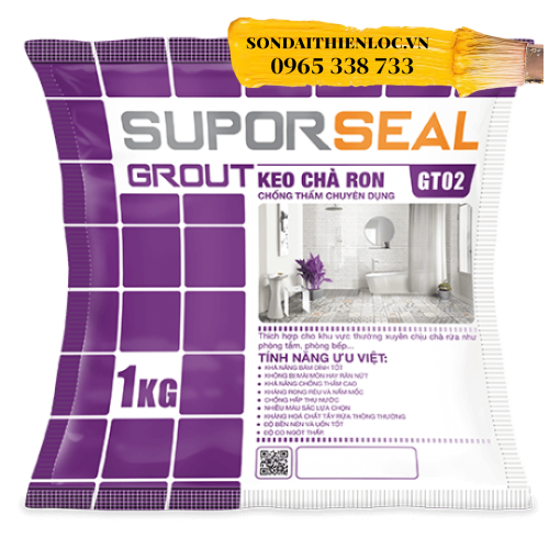 SUPORSEAL GROUT GT02 - KEO CHÀ RON CHÔNG THẤM CHUYÊN DỤNG