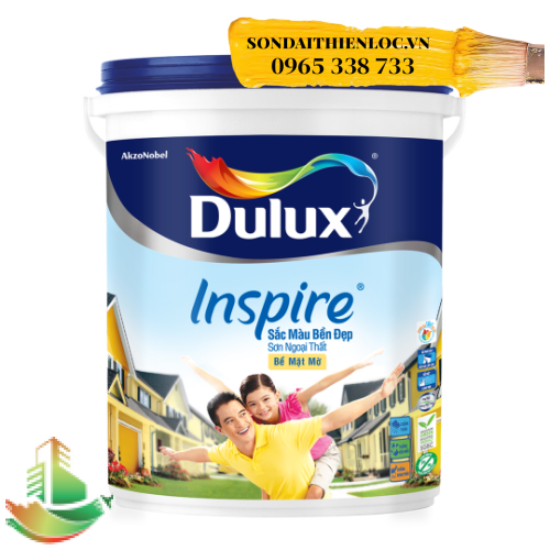 SƠN NGOẠI THẤT DULUX INSPIRE- THÙNG 18L ( MỜ)
