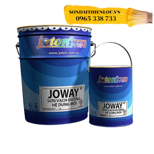 SƠN VẠCH KẺ ĐƯỜNG HỆ DUNG MÔI JOWAY | SƠN JOTON