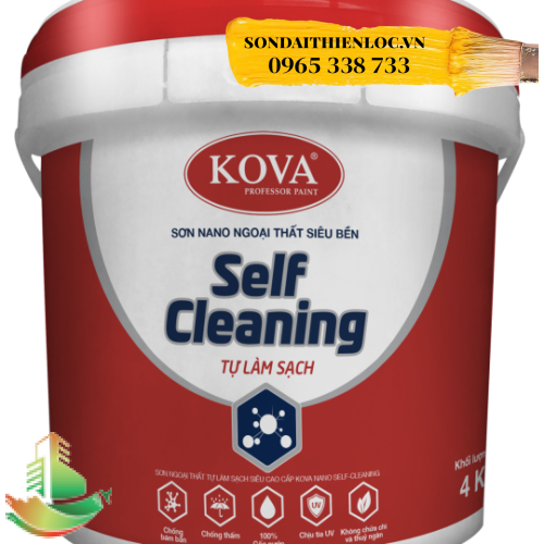 Sơn KOVA NANO Self- Cleaning Tự Làm Sạch