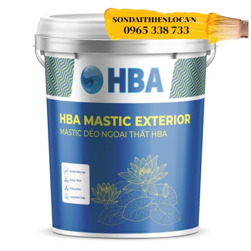Mastic dẻo ngoại thất HBA – AMS