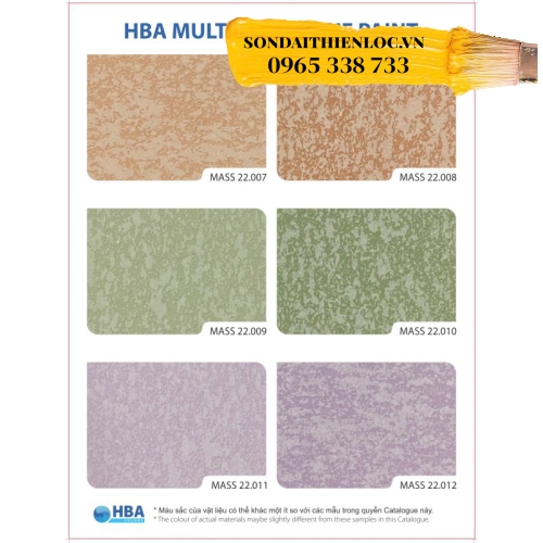 Sơn đá Tơ Lụa HBA