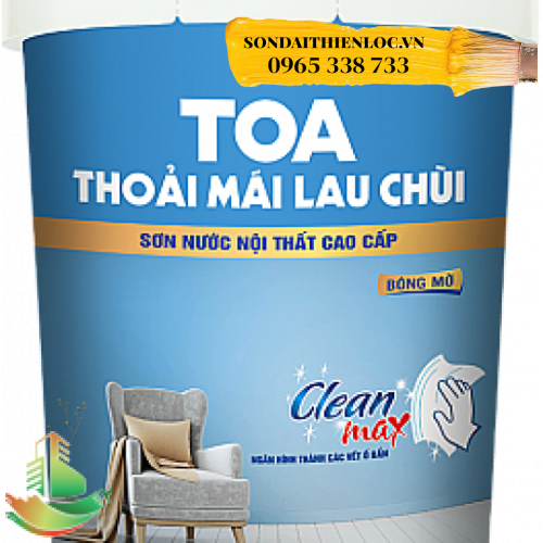 SƠN NƯỚC NỘI THẤT CAO CẤP TOA THOẢI MÁI LAU CHÙI