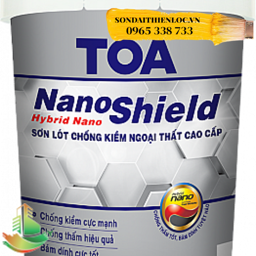SƠN LÓT CHỐNG KIỀM NGOẠI THẤT CAO CẤP TOA NANOSHIELD