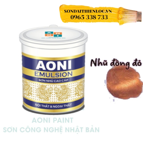 SƠN NHŨ AONI ĐỒNG ĐỎ CAO CẤP