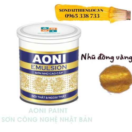 SƠN NHŨ AONI ĐỒNG VÀNG CAO CẤP