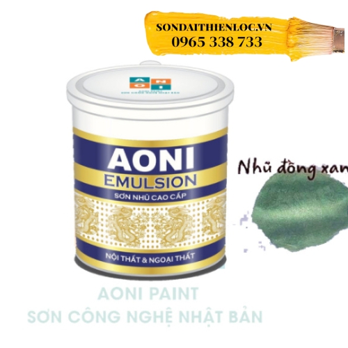 SƠN NHŨ AONI ĐỒNG XANH CAO CẤP
