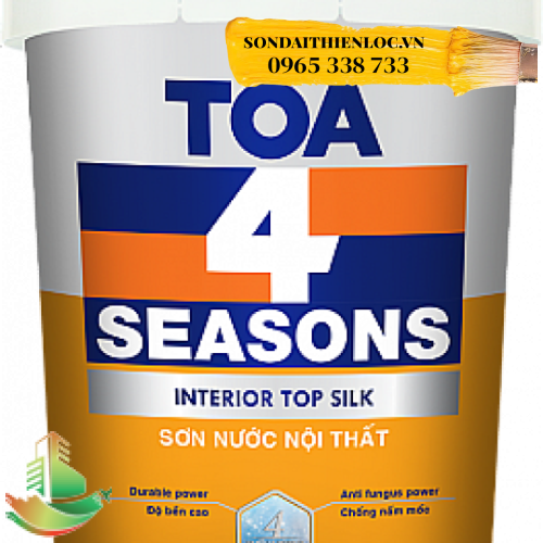 SƠN NƯỚC NỘI THẤT TOA 4 SEASONS INTERIOR TOP SILK SHEEN