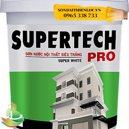 SƠN NƯỚC NỘI THẤT SIÊU TRẮNG SUPERTECH PRO