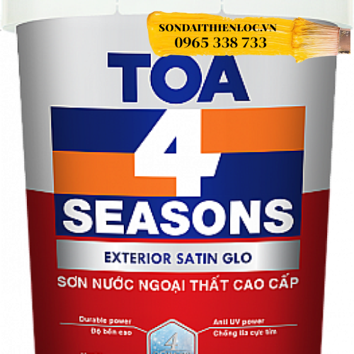 SƠN NƯỚC NGOẠI THẤT TOA 4 SEASONS EXTERIOR SATIN GLO