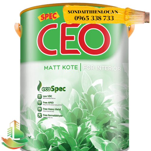 SPEC CEO MATT KOTE FOR INTERIOR - SƠN NỘI THẤT LÁNG MỊN CAO CẤP