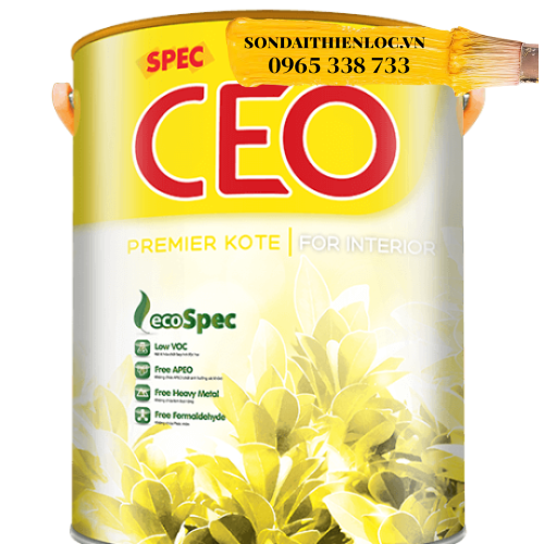 SPEC CEO PREMIER KOTE FOR INTERIOR - SƠN NỘI THẤT CAO CẤP, ĐẸP HOÀN HẢO