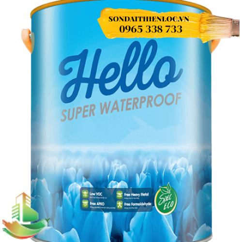 SPEC HELLO SUPER WATERPROOF - SƠN CHỐNG THẤM CÔNG NGHỆ MỚI