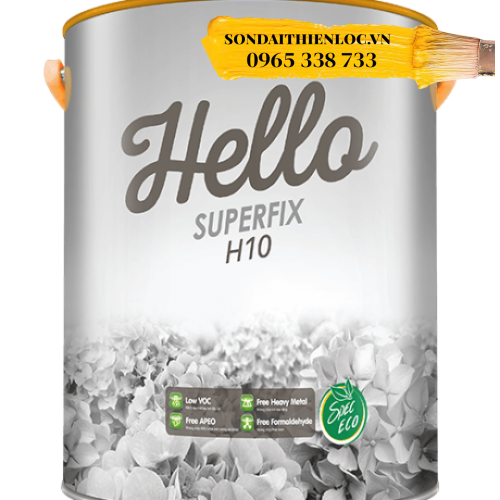 SPEC HELLO SUPERFIX H10 - SƠN CHỐNG THẤM TRỰC TIẾP TƯỜNG, CHỨC NĂNG ĐÔI
