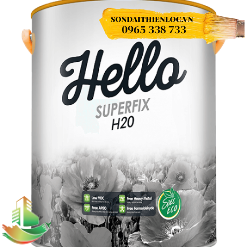 SPEC HELLO SUPERFIX H20 - SƠN CHỐNG THẤM CÔNG NGHỆ MỚI