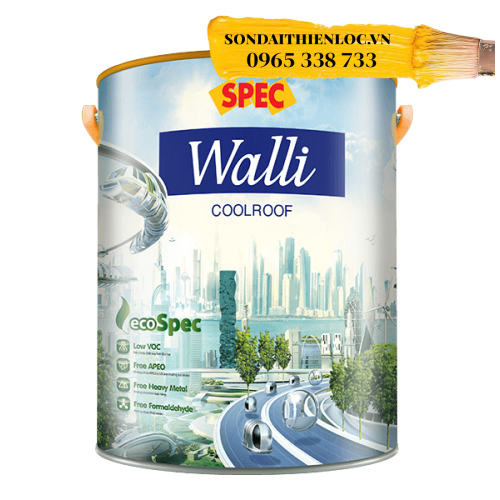 SPEC WALLI COOLROOF - SƠN CHỐNG NÓNG