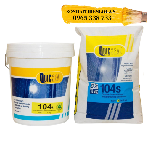 QUICSEAL 104S - CHỐNG THẤM GỐC XI MĂNG 2 THÀNH PHẦN