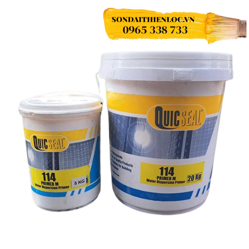 QUICSEAL 114 PRIMER M - CHẤT QUÉT LÓT GỐC ACRYLIC