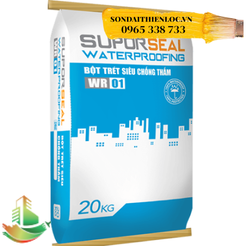SUPORSEAL WATERPROOFING WR01 - BỘT TRÉT SIÊU CHỐNG THẤM