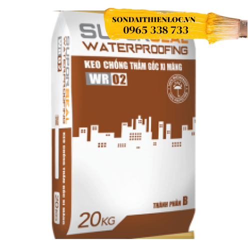 SUPORSEAL WATERPROOFING WR02 - KEO CHỐNG THẤM GỐC XI MĂNG